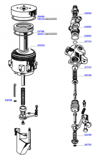 Faema - p6/e66 group heads