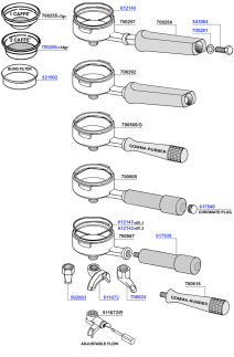 Gaggia - Portafilters and filter baskets