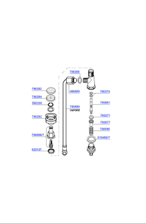 Gaggia - Steam and hot water valves 2