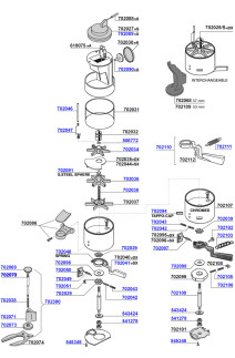 Gino Rossi - Dosage chamber parts