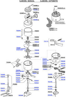 Gino Rossi - Dosage chamber parts