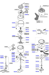Gino Rossi - Dosage chamber parts