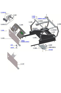 La Marzocco GS3 Front Body, Chassis & Pressure Gauges
