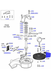 La Marzocco GS3 MP Series 2 Conical Paddle Valve Assembly