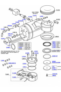 La Marzocco GS3 AV Group Head, Heating Element, Gaskets & Shower Screen
