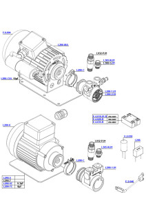 La Marzocco Linea PB Rotary Pumps, Motor Capacitor, Relays & Fittings
