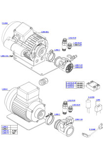 La Marzocco Linea PB Rotary Pumps, Motor Capacitor, Relays & Fittings
