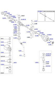 La Marzocco Linea PB Steam & Hot Water Wands, Valves, Knobs & Rebuild Parts