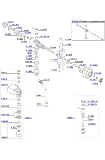 La Marzocco Linea PB Steam & Hot Water Wands, Valves, Knobs & Rebuild Parts