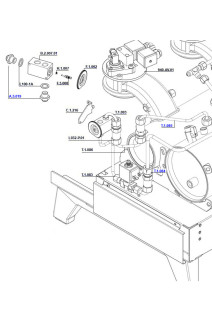 La Marzocco Linea PB Thermostatic Mixing Valve, Check Valve & Hot Water Tube