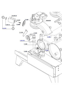 La Marzocco Linea PB Thermostatic Mixing Valve, Check Valve & Hot Water Tube