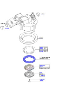 La Marzocco Linea PB Group Head Gaskets, Shower Screens & Diffuser Screws