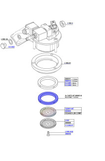 La Marzocco Linea PB Group Head Gaskets, Shower Screens & Diffuser Screws
