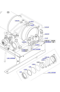 La Marzocco Linea PB Water Inlet, Sight Glass, Fill Solenoid & Steam Boiler Tubes