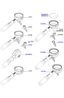 La Marzocco Linea PB Portafilters, Spouts, Springs & O-Rings