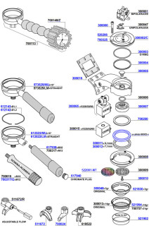 La Marzocco - Group head solenoid operated and portafilters
