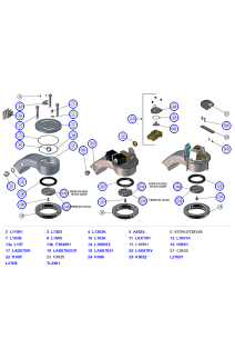 La Marzocco GB5/FB80 Group Head, Shower Screens & Coffee Boiler Components