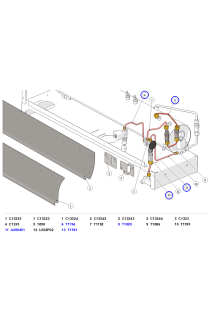 La Marzocco GB5/FB80 Hot Water Mixing Valve Pipework