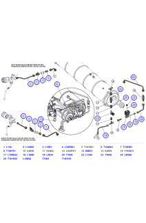 La Marzocco GB5/FB80 Steam Boiler Ball Valves & Treated Fittings