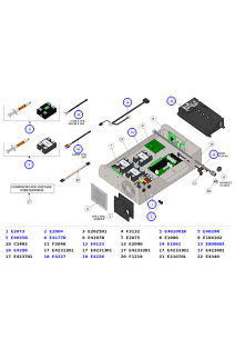 La Marzocco GB5 S/X Fuses, Solid-State Relays, Cooling Fan & Wiring