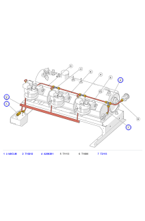 La Marzocco GB5 X Coffee Boiler, Expansion Valve & Drain Hydraulics – Alternate Diagram