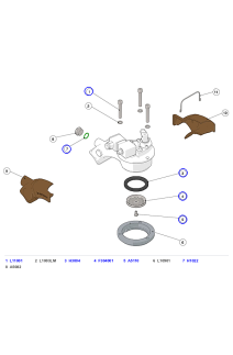 La Marzocco GB5 S/X Group Head Gaskets, Shower Screens, Diffusers & Bayonet Rings