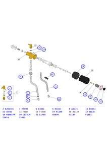 La Marzocco GB5 S/X Steam Wands, Tips, Valves, Knobs & Seals