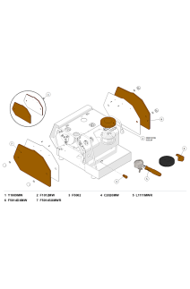 La Marzocco GS3 AV Maple & Walnut Wood Panels, Handles, Knobs & Portafilters
