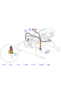 La Marzocco GS3 AV Pump Inlet, Brew Drain & Water Hoses