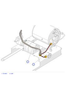 La Marzocco GS3 MP Paddle Inlet & Water Supply Hoses