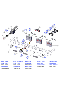 La Marzocco KB90 Control Panel Assembly 2