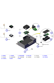 La Marzocco KB90 Main Control Board, Solid-State Relays, Fuses & Scale Cable
