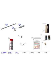 La Marzocco KB90 Water Inlet & Drain Hoses, Clamps, Cleaning & Testing Accessories