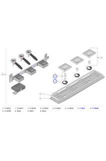 La Marzocco KB90 Scales Assembly - Scales Version