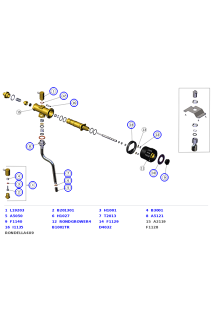 La Marzocco KB90 Steam Tip, Anti-Suction Valve, O-Rings & Seals