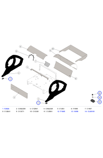 La Marzocco Leva S/X Body Panel Assembly 7