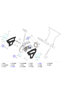 La Marzocco Leva S/X Lever Group Covers, Side Panels & Needle Bearings