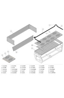 La Marzocco Linea Body Panel Assembly
