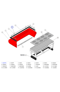 La Marzocco Linea Body Panel Assembly - FB70