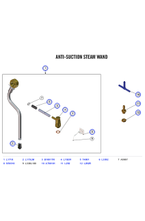 La Marzocco Linea Classic S Linea Anti Vac Wand