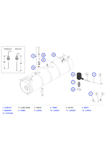 La Marzocco Linea Classic S Steam Boiler Assembly 2