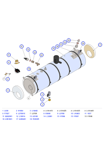 La Marzocco Linea Classic S Steam Boiler Assembly