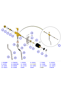 La Marzocco Linea Classic S Performance Touch Steam Wand, Valve Internals, Adaptor & Tip