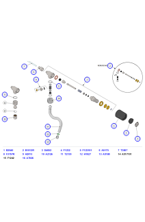La Marzocco Linea Micra Steam & Hot Water Valve Assembly