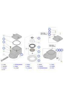 La Marzocco Linea Mini Group Head, Diffuser & Gasket Assembly