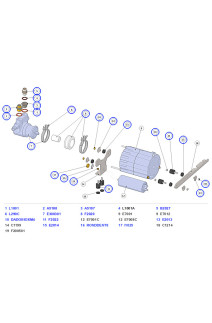 La Marzocco Linea Mini Water Pump & Motor Assembly