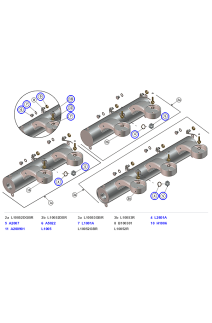 La Marzocco Linea PB 2 & 3 Group Coffee Boilers, Group Caps, Probe Fittings & Seals