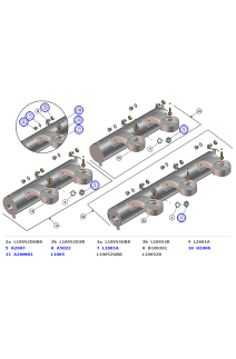 La Marzocco Linea PB 2 & 3 Group Coffee Boilers, Group Caps, Probe Fittings & Seals