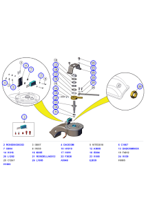La Marzocco Linea PB MP Mechanical Paddle Valve, Microswitch & Internal Parts