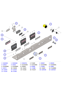 La Marzocco Linea PB & PB X Keypads, Displays, Main Switches & Pressure Gauges